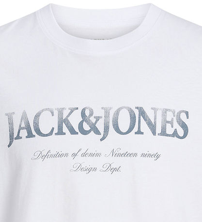 Jack & Jones T-shirt - JjDevin - Bright White