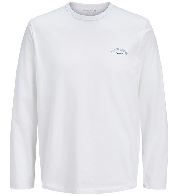 Jack & Jones Bluse - JjCollege - Bright White