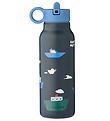 Liewood Water Bottle - Falcon - 350 mL - Sailing/Classic Navy