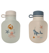 Liewood Drikkedunk - Lizzie Smoothie Bottle - 2-pak - Sea Creatu