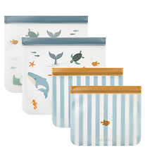 Liewood Madposer - Rebus - Genanvendelige - 4-pak - Sea Creature