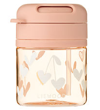 Liewood Kop m. Sugerør - Pavia - 280 ml - Sweethearts/Pale Tusca