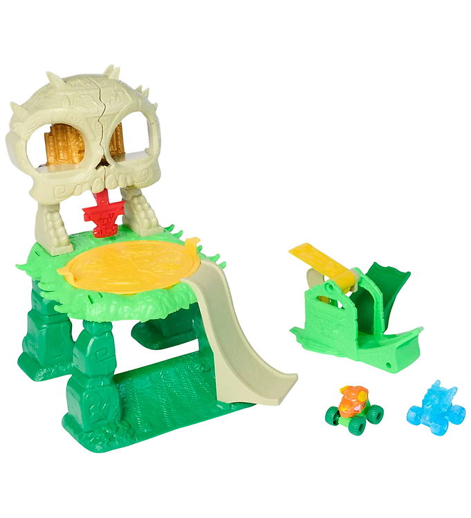 Monster Jam - Mini Jams Crash 'n Crumble Jungle Playset - Spin Master