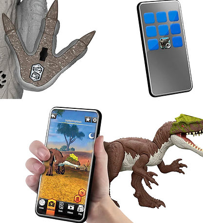 Jurassic World Legetøj - Charge N' Chomp Carnotaurus