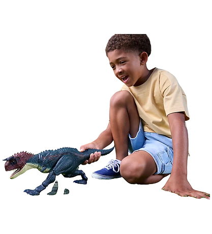 Jurassic World Legetøj - Charge N' Chomp Carnotaurus