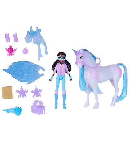 Unicorn Academy Legetøjsfigurer - Glacier's Gemstone Adventure