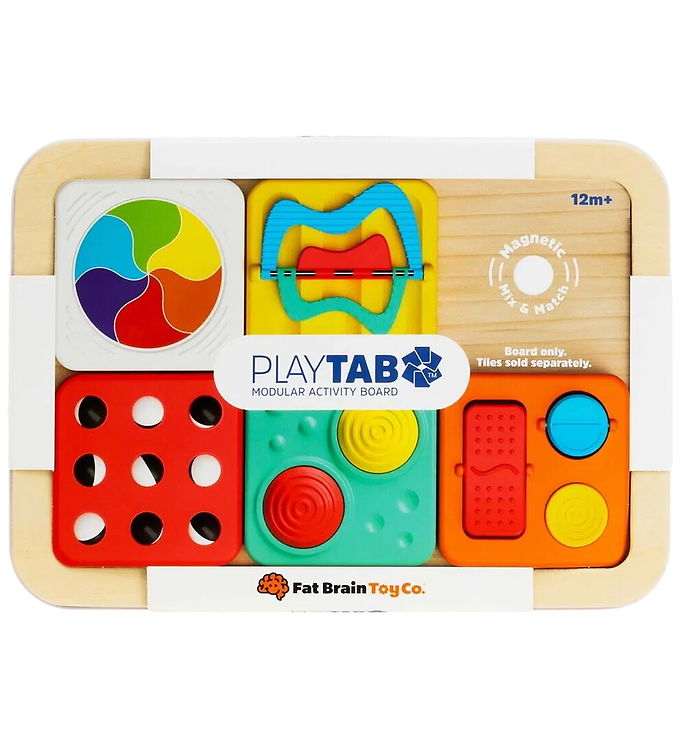 Fat Brain Aktivitetslegetøj - 28 cm - Play Tab - Basistavle