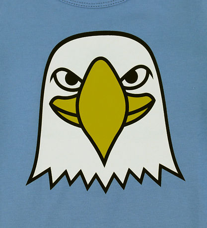 DYR-Cph T-Shirt - Dyrgrowl T - Fresh Blue Ørn