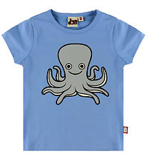 DYR-Cph T-Shirt - Dyrgrowl T - Ice Blue Blæksprutte