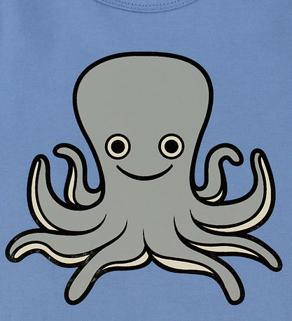 DYR-Cph T-Shirt - Dyrgrowl T - Ice Blue Blæksprutte