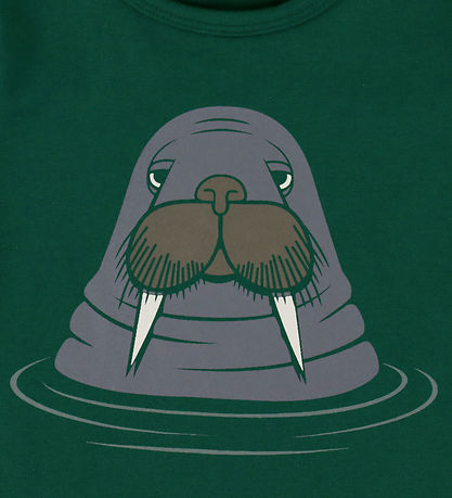 DYR-Cph T-Shirt - Dyrgrowl T - Verde Hvalros