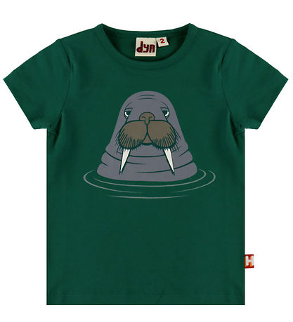 DYR-Cph T-Shirt - Dyrgrowl T - Verde Hvalros