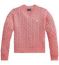 Polo Ralph Lauren Bluse - Strik - Desert Rose