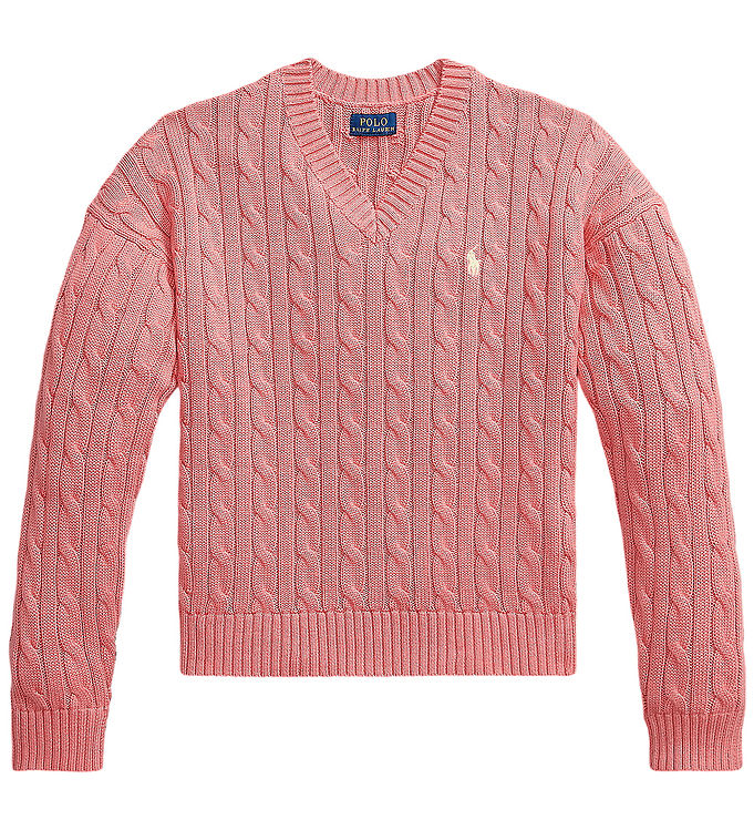 Polo Ralph Lauren Bluse - Strik - Desert Rose