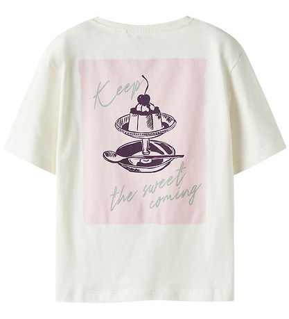 Name It T-shirt - NkfBenna - Gardenia