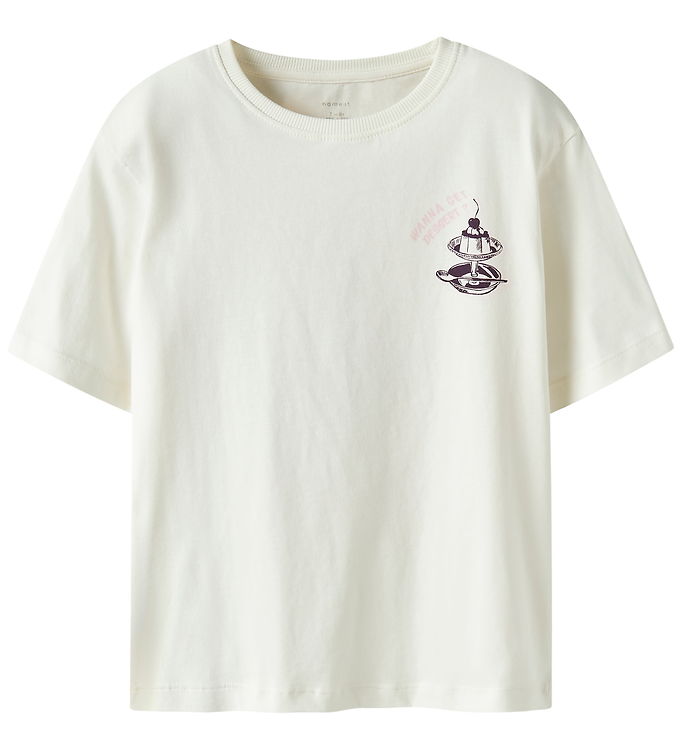 Name It Benna - T-shirt - Gardenia - grøn