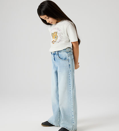 Name It T-shirt - NkfBenna - Light Grey Melange