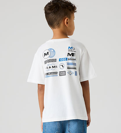 Name It T-shirt - NkmBenno - Bright White