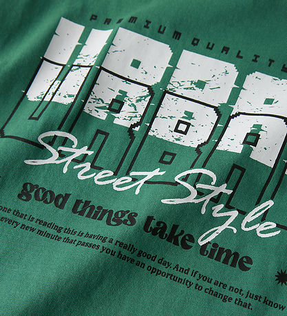 Name It T-shirt - NkmBenno - Bottle Green