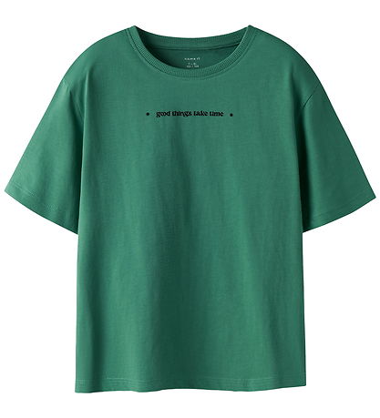 Name It T-shirt - NkmBenno - Bottle Green