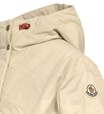 Moncler Dunjakke - Eucalyptus - Ivory