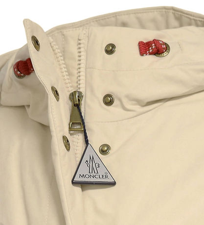 Moncler Dunjakke - Eucalyptus - Ivory