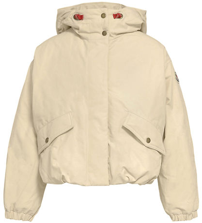 Moncler Dunjakke - Eucalyptus - Ivory