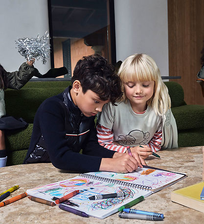 Moncler Cardigan - Uld/ Dun - Navy