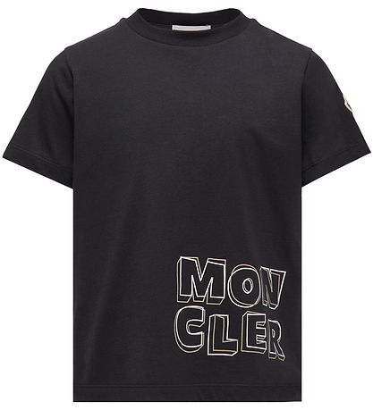 Moncler T-shirt - Sort