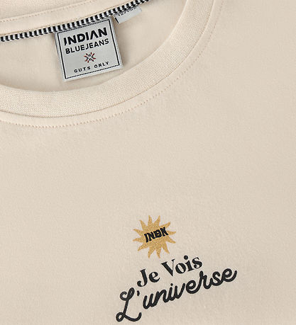 Indian Blue Jeans T-Shirt - Sandshell