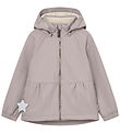Mini A Tura Softshelljakke m. Fleece - MatBriddi - Opal Purple