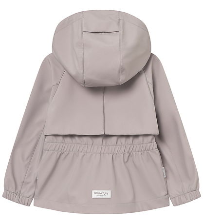 Mini A Ture Softshelljakke m. Fleece - MatAlgea - Opal Purple