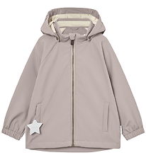 Mini A Ture Softshelljakke - MatAden - Opal Purple