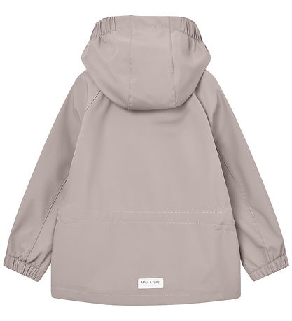 Mini A Ture Softshelljakke m. Fleece - MatAden - Opal Purple