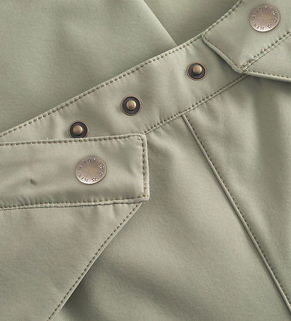 Mini A Ture Softshellbukser m. Fleece - MatAiano - Tea Green