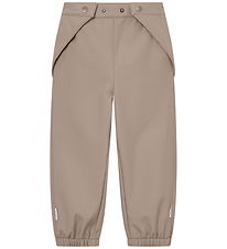 Mini A Tura Softshellbukser - MatAiano - Grey Brown