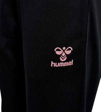 Hummel Træningsbukser - hmlShimmer - Balck/Bridal Rose
