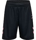 Hummel Sportsshorts - hmlShimmer - Sort/Bridal Rose