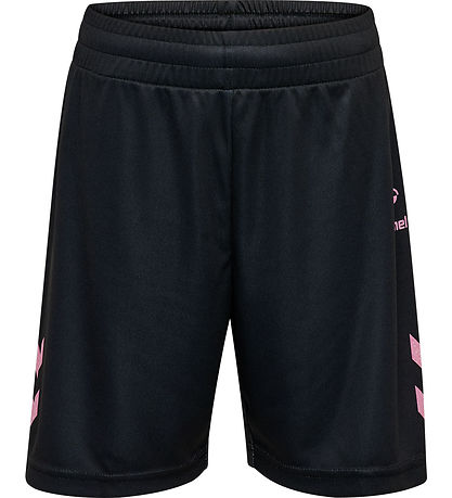 Hummel shorts - hmlShimmer - Black/Bridal Rose