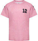 Hummel T-shirt - hmlShimmer - Bridal Rose