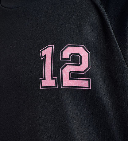 Hummel T-shirt - hmlShimmer - Black/Bridal Rose