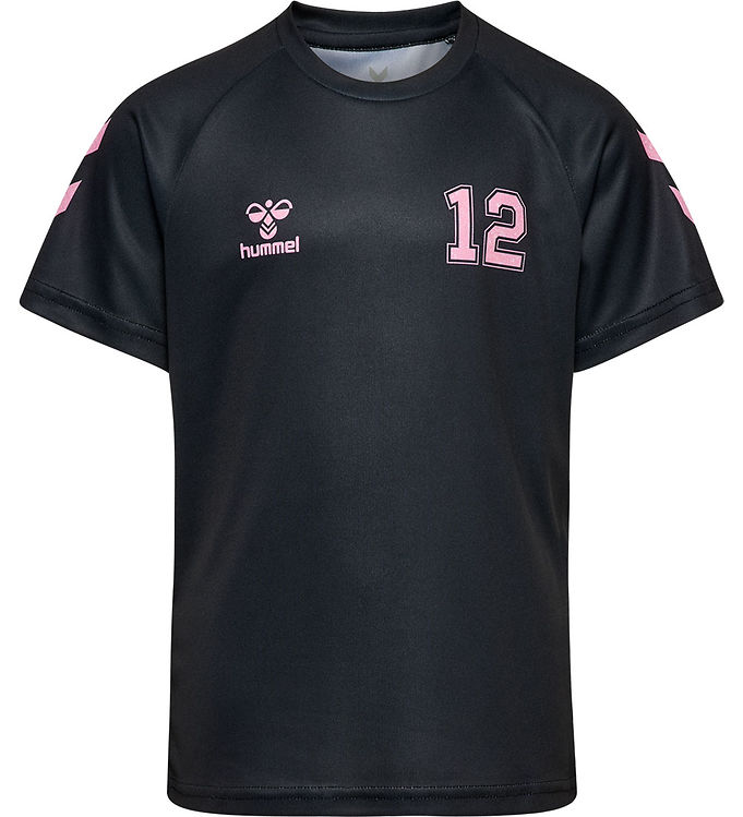 Hummel T-shirt - hmlShimmer - Sort/Bridal Rose billede