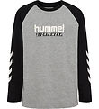 Hummel Blouse - hmlJR Logo - Grey Melange