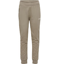 Hummel Sweatpants - hmlJR Rggular Adj Waist - Rock Ridge
