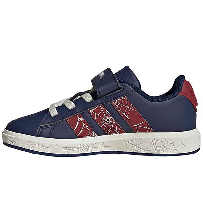adidas Performance Sko - Grand Court Spider-Man EL - Dkblue/Actm
