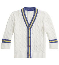 Polo Ralph Lauren Cardigan - Strik - DeckWash White