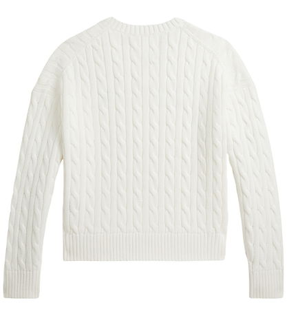 Polo Ralph Lauren Bluse - Strik - Deckwash White