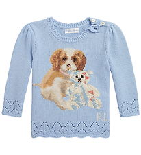 Polo Ralph Lauren Bluse - Strik - Chambray Blue