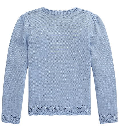 Polo Ralph Lauren Bluse - Strik - Chambray Blue