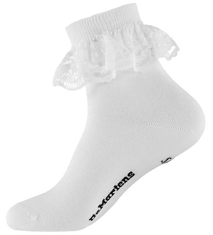 Dr. Martens Strømper - Frill - White